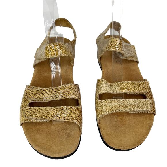Vionic Valencia Tan Snake Print Comfort Sandal 9 Cork - Picture 7 of 12
